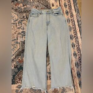 Abercrombie & Fitch - The Crop Wide Leg High Rise